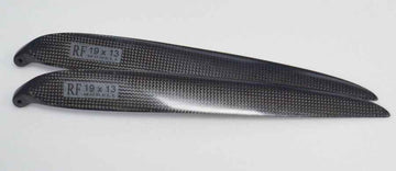 CFK Klappluftschraube RFM 19x13, 8mm Hals, Freudenthaler Modellbau