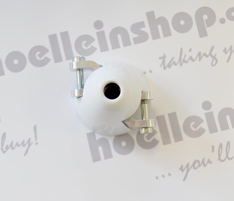 CFK Spinner 32/6mm mit Versatz, 3° verdreht und Kühlbohrung