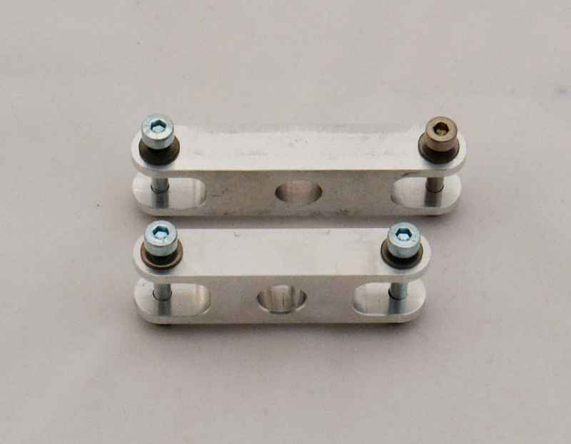 Alu-Mittelteil RFM SPEZIAL 50mm, 12mm Gabelw., 4mm Blattbohr., 8mm Nabendurchm.