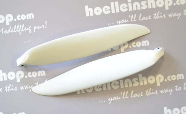 CFK Folding Propeller RFM 15.0x7.0, WHITE PAINTED, 8mm hub