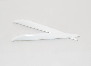 CFK Folding Propeller RFM 16x8.5 narrow, WHITE PAINTED, 8mm yoke, Freudenthaler