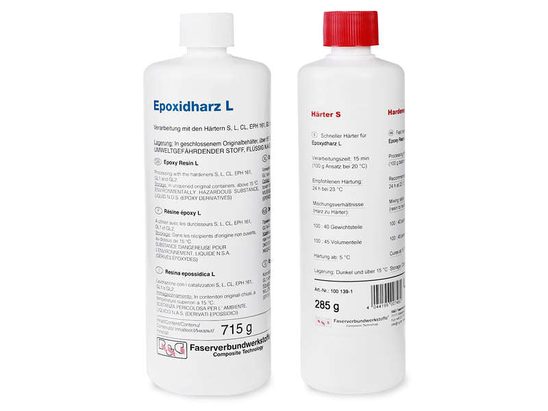 Epoxydharz L mit Härter S, 1000g, R&G # 100100-1