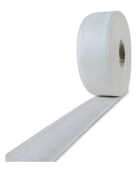 Glasgewebeband 130g/m² (Silan), 25mm breit, 10m, Leinwand, R&G # 200115-1