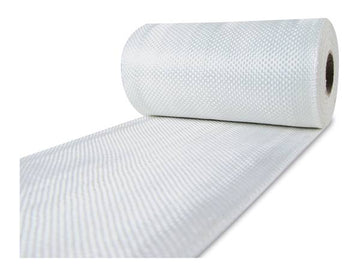 Glasgewebeband 225g/m² (Silan), 100mm breit, 10m, Leinwand, R&G # 200145-1