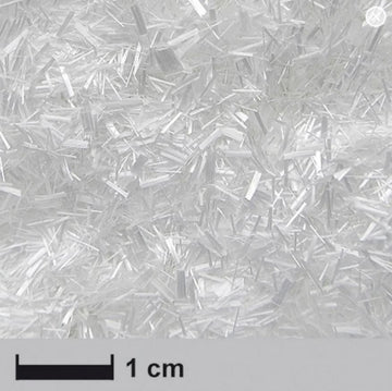 Chopped Glass Fibers 3 mm, 200g Bag, ECR Glass, R&G # 2101031