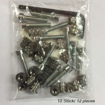 Formverschraubung Fix-A-Form", 12 Stück, R&G # 305130-2"