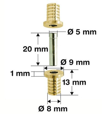 Paßstifte, 10 Stück, R&G # 305140-1