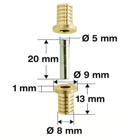 Paßstifte, 50 Stück, R&G # 305140-2