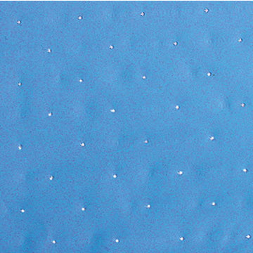 Vacuum film BLUE perforated (P1) (25 my, 125 °C, 300 %) 145 cm, roll with 5m