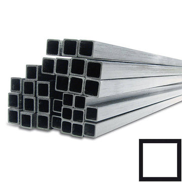 CFRP square tube, pultruded, (3.0 x 3.0 / 2.0 x 2.0) x 1000 mm, R&G # 7503021