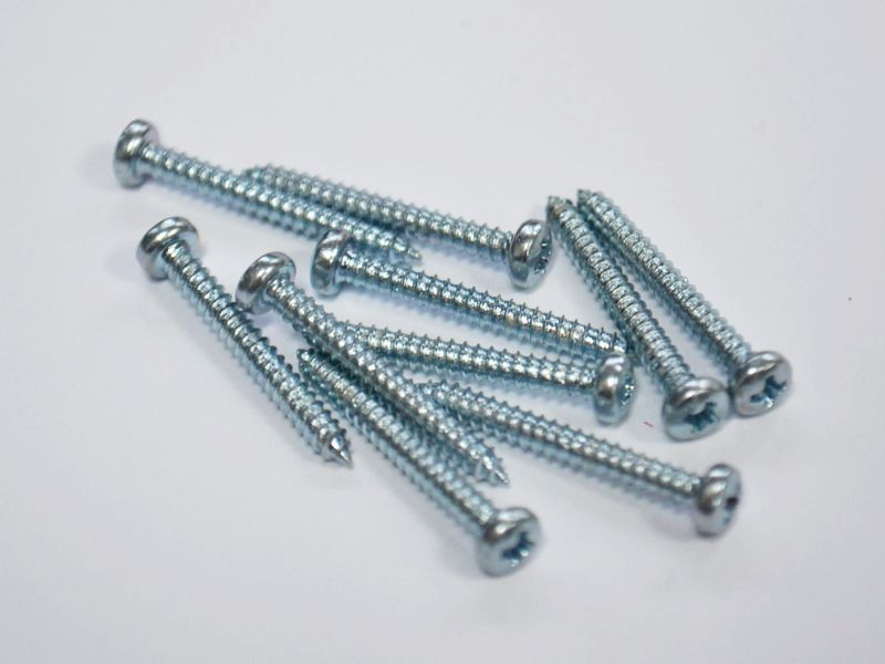 Blechschrauben 2,2x19,0 mit Kreuzschlitz (10er-Packung)