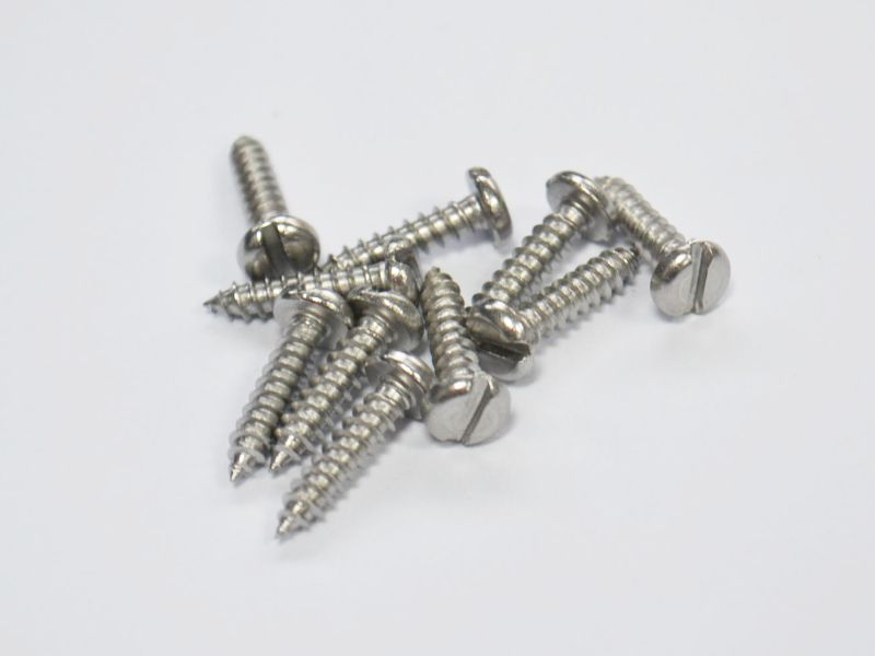 Sheet Metal Screws 2.2x13.0 Slotted (10-pack)