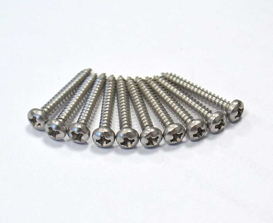 Self-tapping screws 2.2x16.0 with Phillips drive (pack of 10)