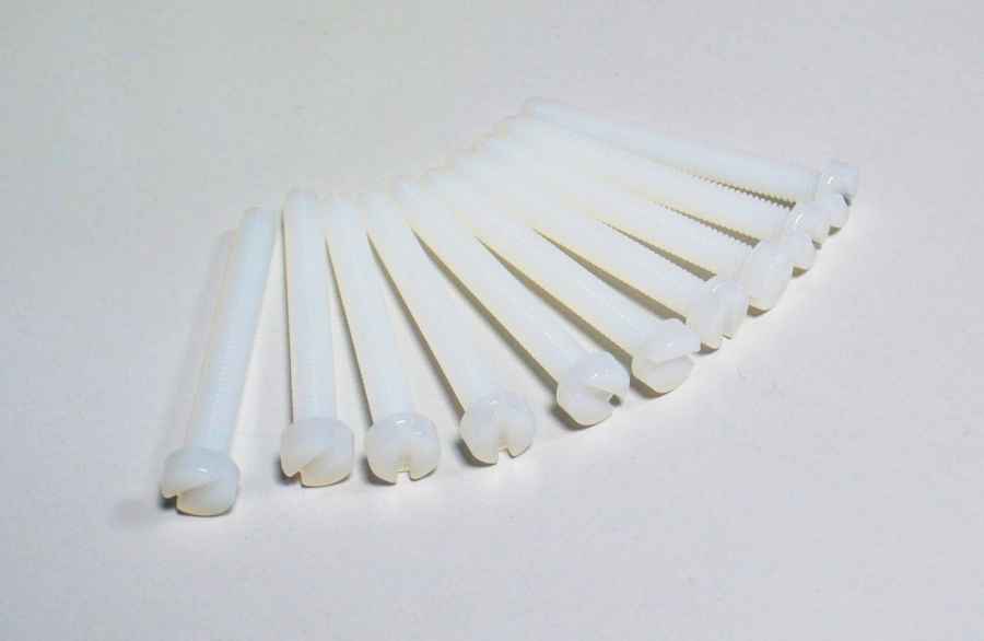 Nylon Screws M6x50 (10-pack)