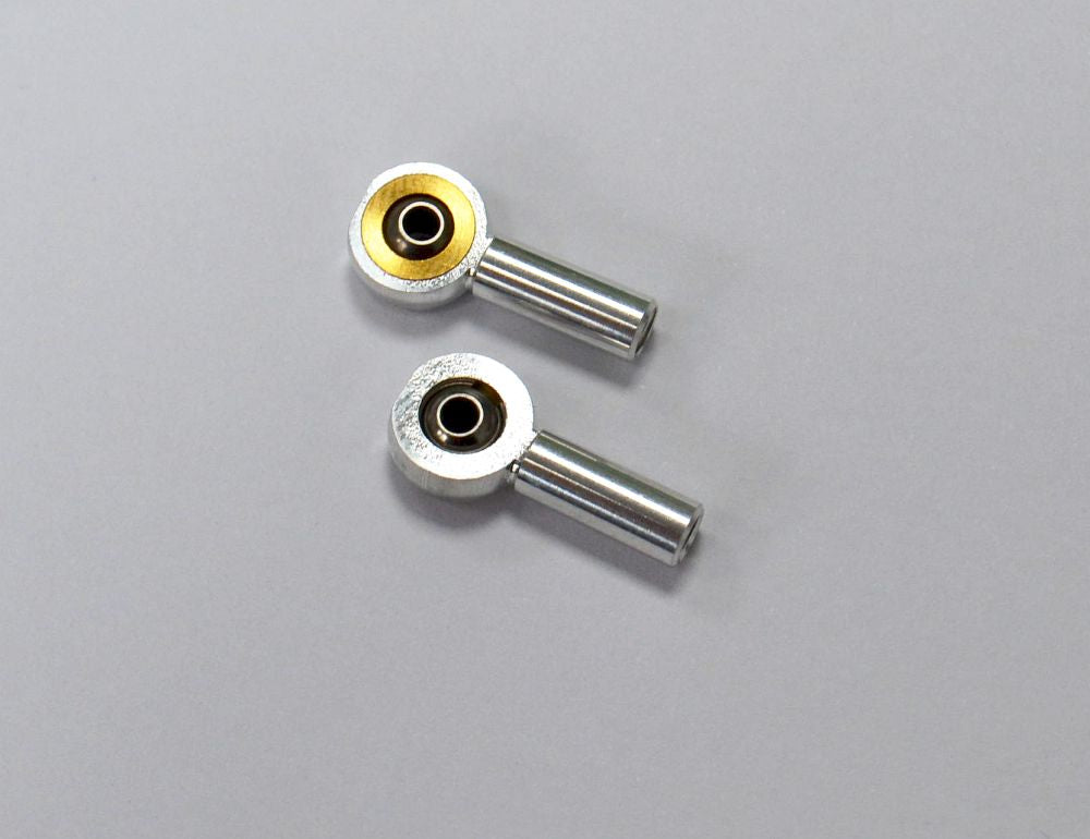 Ball joint M3 aluminum with 2.1mm cross bore, PU 2