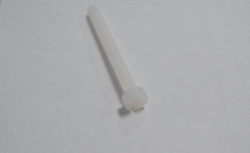 Nylon Screw M 5x50, Slotted Cylindrical Head (single)