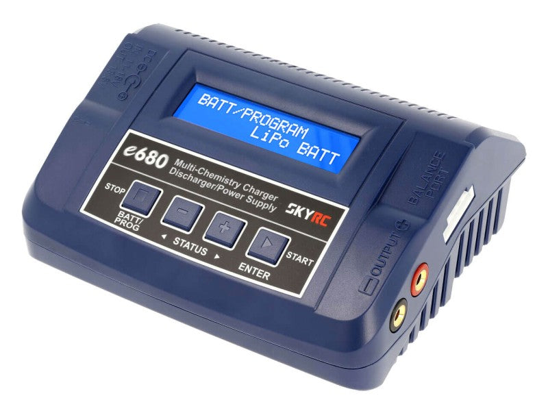 SkyRC e680 Ladegerät, LiPo 1-6S, 10A, 80W, 12 oder 220V