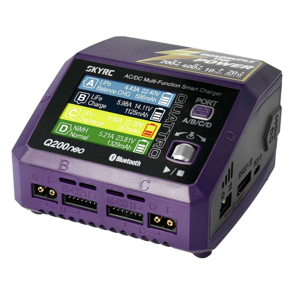 SkyRC Q200 Neo, 1-6 LiPo, 10A, 10 - 220V, 200W, # SK100197-01