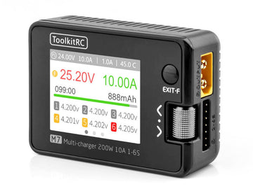 ToolkitRC M7 LiPo 1-6S, 10A, Ladegerät DC 7-28V
