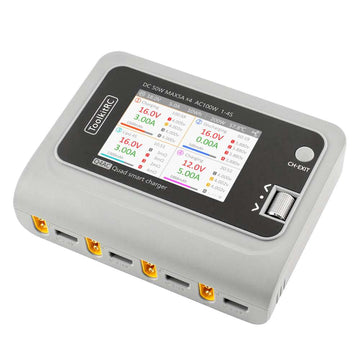 ToolkitRC Q4AC, 1-4S LiPo, 5A, 4-Channel Charger AC/DC, # TK12000