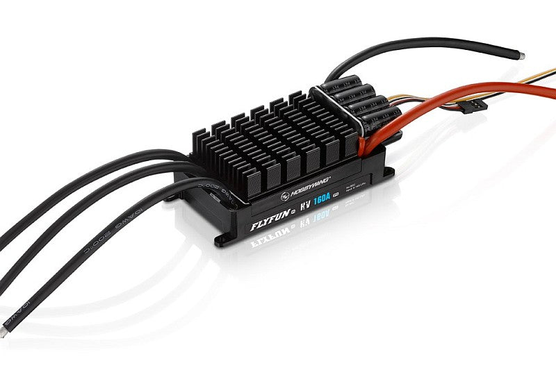 Hobbywing FlyFun 160A V5 Brushless ESC, 6-14S LiPo, OPTO, # HW30201650