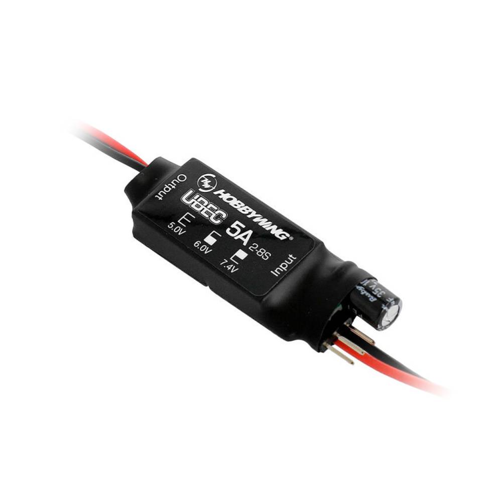 Hobbywing UBEC, 5A V2-Air, für 2-8s, Spannungsregler, 5A Dauer/ 15A kurzzeitig
