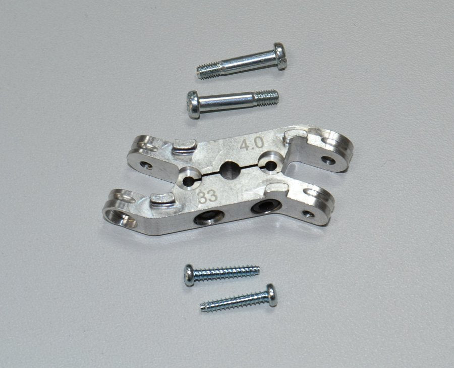 RS-Mittelteil 33/4,0/8 mit Klemm-Befestigung, Versatz, 0°, incl. Schrauben