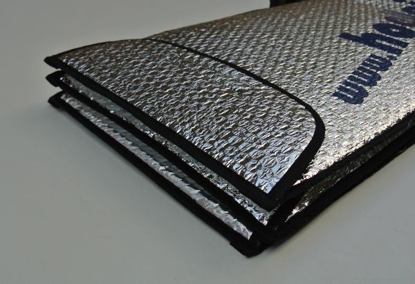 HÖLLEIN Flächenschutztaschen 3er-Set, innen 110x30cm, alukaschiert, kombinierbar