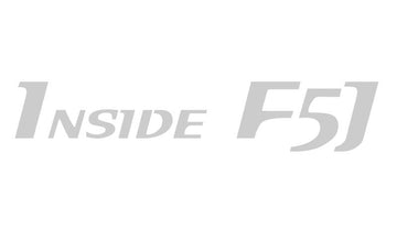 Schriftzug INSIDE F5J", grau (geplottet und ausgehoben auf Transferfolie)"