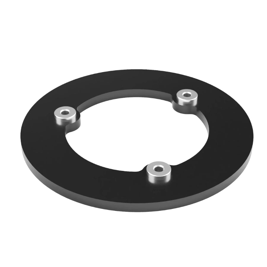 Ringspant / Montagespant mit 59mm Lochkreis, 90x105x4mm