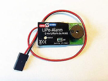 LiPo-Alarm 2-4S LiPo oder 4-5 NiXX, Simprop # 0112682