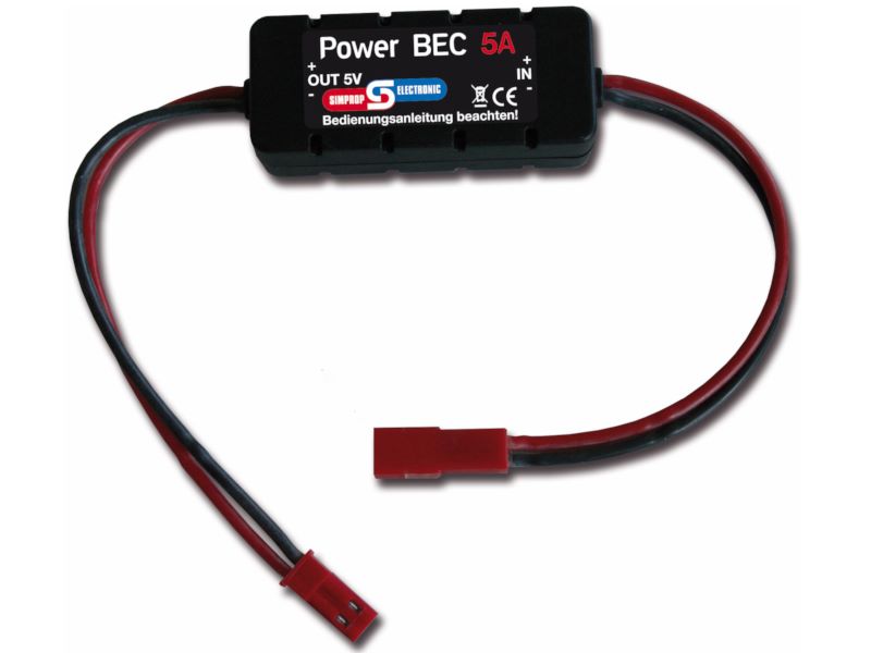 Power BEC 5A, 4.8V-Version, Simprop # 0124621