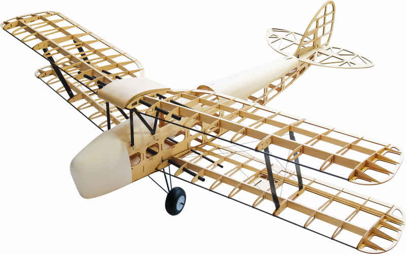 D.H.82 Tiger Moth, Holzbausatz, Spw. 1410mm, Simprop # 0300934