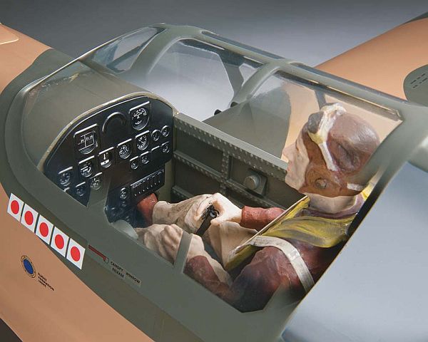 P-40 Warhawk Giant, Simpr. # 0309753, Semi-Scale ARF-Modell in höchster Qualität
