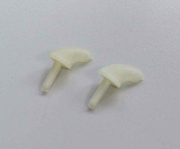 Einkleberuderhorn 8mm Hebellänge 15mm Zapfen (ø3mm), (VE 2)
