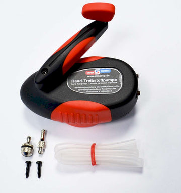 Kraftstoff-Handpumpe, für Methanol und Benzin mit Zubehör, Simprop # 1002228