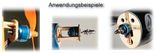 Motorträgerbausatz für Aussenläufer (1,5mm Sperrholz)