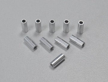 Crimping Sleeves for Steel Cable, ø2x8mm, ALU, (PU 10), Simprop # 1013610