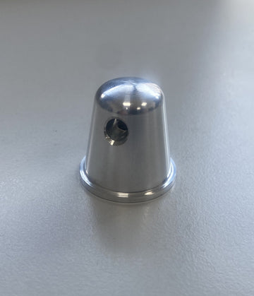 Alu Spinner Nut Ø 28mm with M8 Thread, Simprop # 1024515