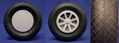 Scale-Rad, Rautenprofil, 64mm (Paar), Simprop # 1046225, DU-BRO # 131