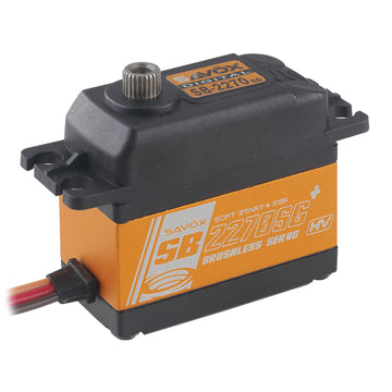 Savox SB-2270SG+ HV Digital Servo, 40.3 x 20.2 x 38.7mm, 74g, 400Ncm at 7.4V