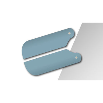 Spinblades Tail Rotor Blades MATT GREY, 105mm long, symmetrical, # 1862105