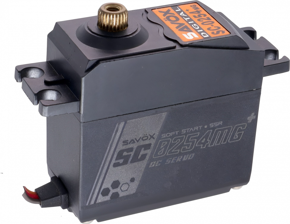 Servo Savox SC-0254MG+ Digital, 40,7x20x39,4mm, 72Ncm@6V