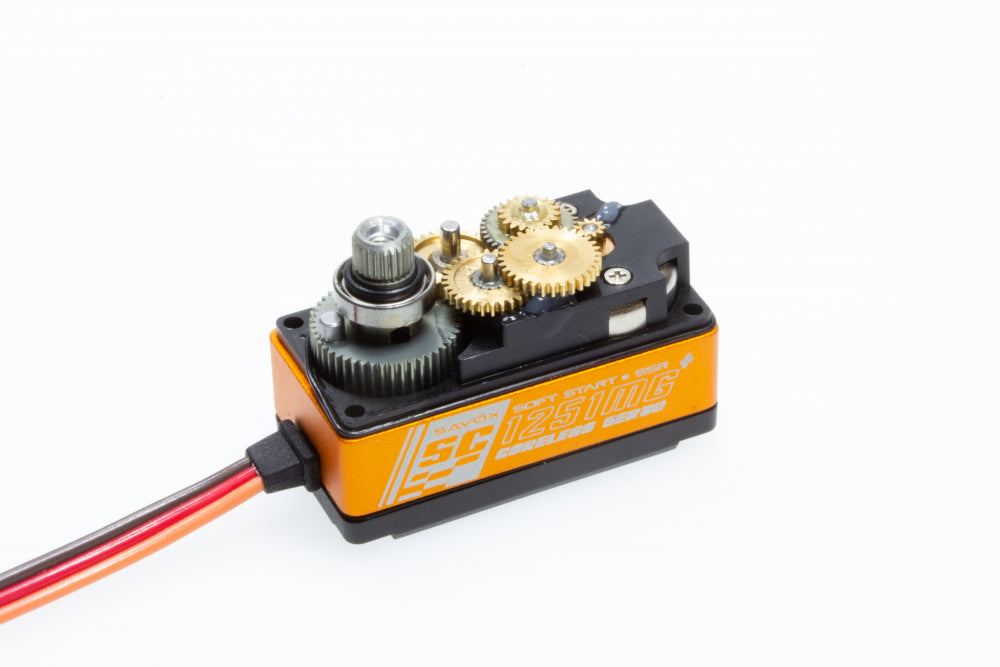 Servo Savox SC-1251MG+ Digital, Low Profile, 40.8x20x25.4mm, 44.5g, 90Ncm@6V