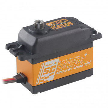Servo Savox SC-1267SG+, 40.3x20.2x37.2mm, 62g, 250Ncm/0.085sec.@8.4V