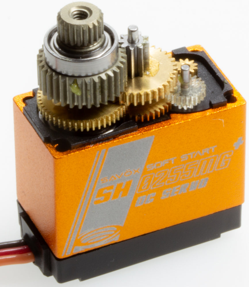 Servo Savox SH-0255MG+ Digital, 22.8x12x29.4mm, 16g, 0.13s/38Ncm bei 6V