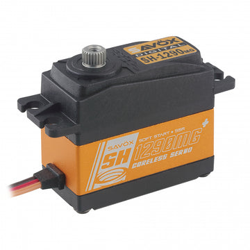 Servo Savox SH-1290MG+ Digital, schnelles Hecks. f. 600er, 40.3x20x37.2mm, 50Ncm