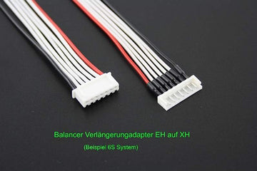 7S Balancer Adapter Cable (approx. 25cm) EH on battery to XH on charger # SLSEHXHL7S