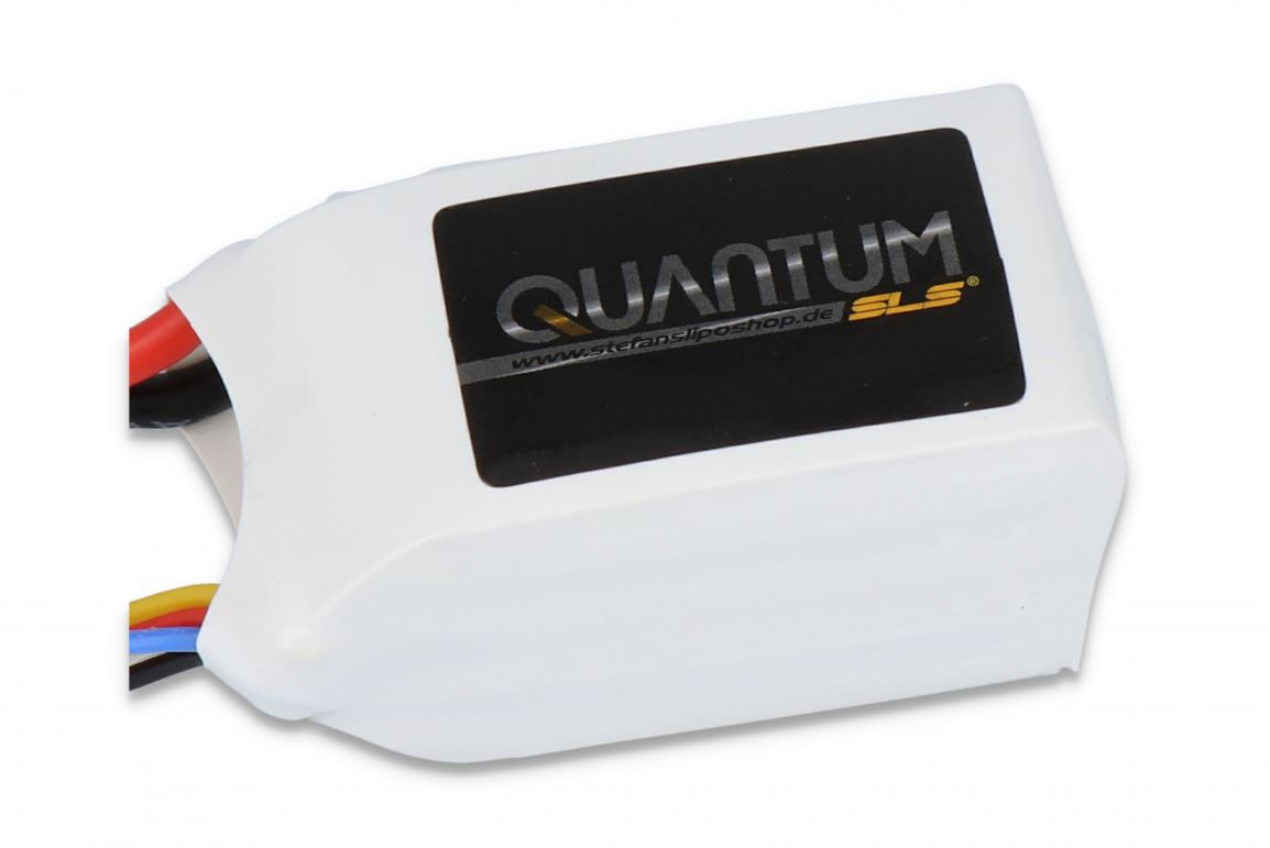 SLS QUANTUM LiPo Akku, 4S/800mAh, 14,8V, 65C/130C, 61x30x30mm, 101g