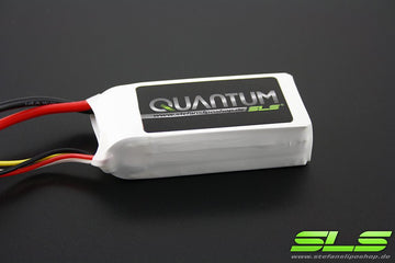 SLS QUANTUM LiPo Battery, 3S/1000mAh, 11.1V, 40C/80C, 75 x 35 x 19mm, 91g